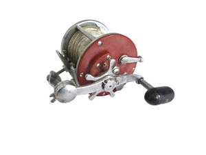 Carrete de pesca vintage Penn 209 nivel viento EE. UU. mango color negro - Imagen 1 de 14