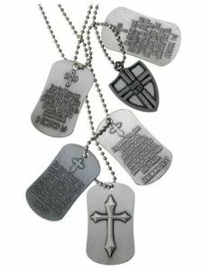 Hope Kit-Antique Finish Dog Tags-(6 pack, retail $60.00) Shields of Strength - Afbeelding 1 van 4