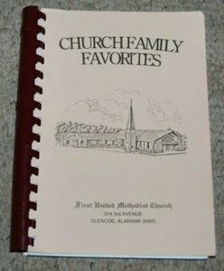 1994 Church Family Favorites 1st United Methodist Women's Night Circle Cookbook - Picture 1 of 6