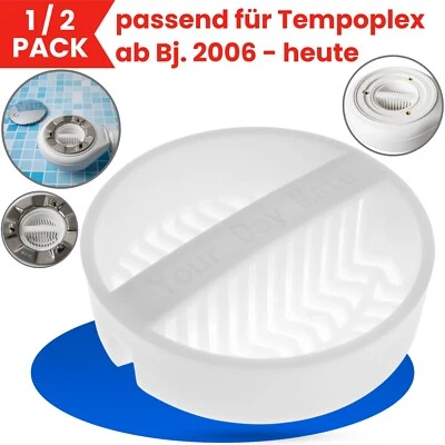 Haarsieb Duschabfluss passend für Viega Tempoplex Tauchrohr ab Bj2006 Haarfilter - Bild 1 von 4