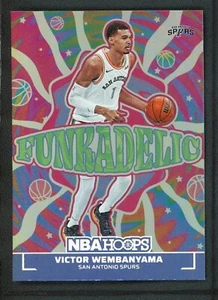 2024-25 VICTOR WEMBANYAMA PANINI HOOPS FUNKADELIC - Picture 1 of 2