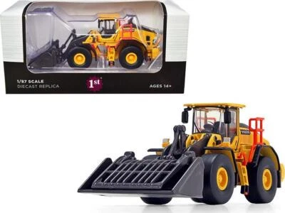 Volvo L180H Refuse Wheel Loader 1/87 (HO) Diecast Model by First Gear - Image 1 of 4