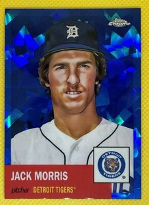 2022 Topps Chrome Platinum #225 Jack Morris Atomic 97/100 Near mint or better