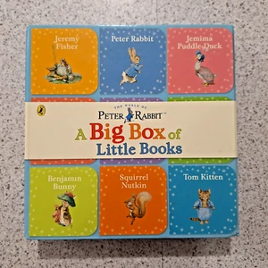 Peter Rabbit A Big Box Of Little Books By Beatrix Potter 9 Stories Boardbooks - Picture 1 of 5