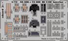 Eduard 1/72 #SS388 Zoom Photoetch set for Bf 110C interior S. A.