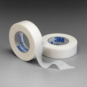 Cinta Médica 3M Durapore Tela Seda 1 en X 10 Yardas No Estéril - Caja de 12 - Imagen 1 de 2