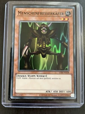 Yu-Gi-Oh! Menschenfresserkäfer LOB 25th Anniversary Super Rare Near Mint  - Bild 1 von 4