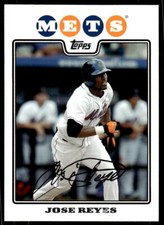 2008 Topps Gift Sets New York Mets Jose Reyes New York Mets #6