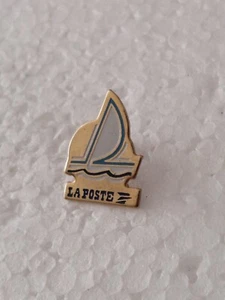 Pin's Pins Pin Enamel Bateau Voilier PTT "La Poste" - Picture 1 of 1
