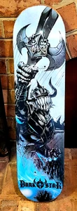 Mazzo di skateboard vintage Darkstar Beast Knight 7 3/8" x 31" - usato ottima grafica - Foto 1 di 9