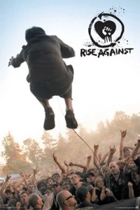RISE AGAINST POSTER Live Concert Jumping RARE HOT 24X36 - Picture 1 of 1