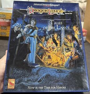 Dragonlance Tales of the Lance BOX SET TSR 1074 DUNGEONS & DRAGONS COMPLETE! NM
