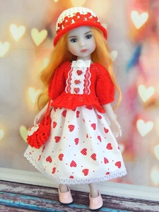 Outfit dolls 14.5 inces Ruby Red Fashion Friends Clothes 4 things - Picture 1 of 15