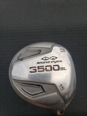 Snake Eyes 3500 SL # 3 Madera Derecha R-Flex Usado Necesita Nuevo Agarre Foto 1 de 4