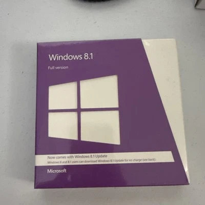 Microsoft  Windows 8.1 - Full Version 32 & 64 Bit - Sealed - Image 1 of 2