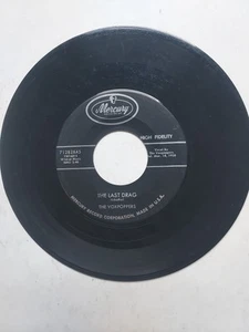 45 RPM Vinyl Record The Voxpoppers The Last Drag VG - Picture 1 of 4