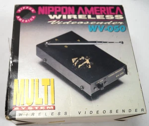 Nippon America Wireless VideoSender Video Sender WV-050 WV050 Multi System D233 - Picture 1 of 5