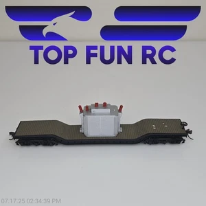 Bachmann Trains HO Gauge 52' Center-Depressed Flat Car w/ Load - Picture 1 of 4