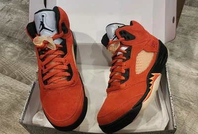 Nike Air Jordan 5 Mujer Retro Rojo "Dunk On MARS" 9W/7.5M DD9336 800 Foto 1 de 4