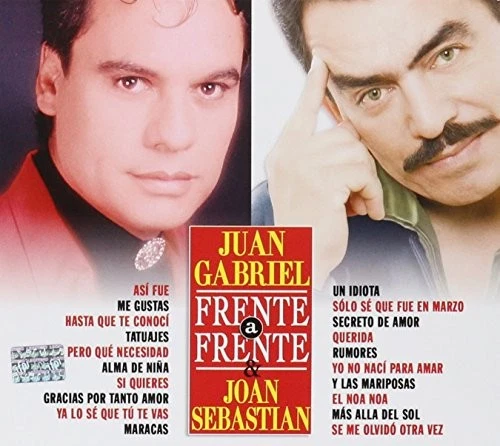 Frente A Frente: Juan Gabriel&joan Sebastian 2cd's 1 - CD - **SEALED/NEW** Foto 1 de 1