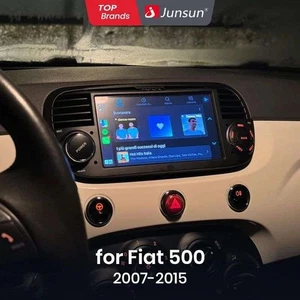 Radio estéreo de coche 7" para Fiat 500 2007-2015 Carplay Android 14 navegación GPS WIFI 2+32G - Imagen 1 de 14