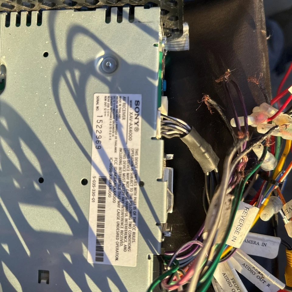 Sony XAV-AX4000 Receptor Bluetooth Coche Audio Reproducir Radio Android Automático XAVAX4000 Foto 1 de 1