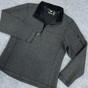 ArborWear Jacke 1/4 Zip Wollmischung Damen XL grau Baumkletter Fleecepullover - Bild 1 von 12