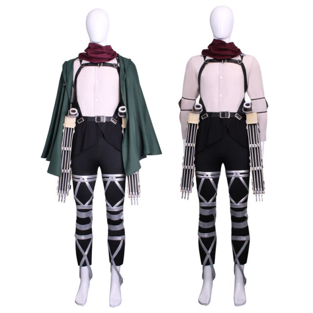 Preços baixos em Attack on Titan Traje Completo Fantasias Unissex