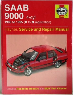 Haynes - Saab 9000 4-cyl 1985A 1995 (C A N Regulador) Service & Repairs Manual - Imagen 1 de 4