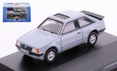 MODELLINO AUTO STATICO OXFORD FORD ESCORT XR3I GRIGIO MODELLISMO SCALA 1/76 - Immagine 1 di 4