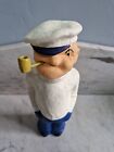 Vintage Old Popeye Figure Paper Mache Candy Container Sweets 