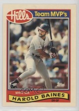 1989 Topps Hills Team MVP's Box Set Harold Baines #1 HOF