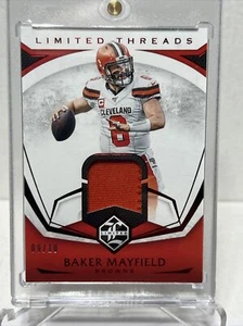 2019 Panini Limited Baker Mayfield Limited Threads Jersey 9/10 - Bild 1 von 2