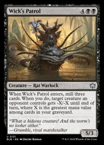 MTG Mint Singles - Wick's Patrol 0121 | BLB | Foil | NM/M | SYD - Picture 1 of 1