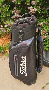 Titleist Cart Golf Bag Black 12 Way - Picture 1 of 4