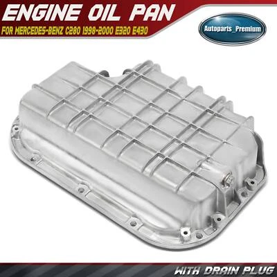 Sumidero inferior del cárter de aceite del motor para Mercedes-Benz CLK320 E320 ML320 S430 SLK320 G500 Foto 1 de 4