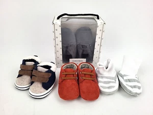 Nordstrom Newborn Infant Booties Sizes 1m, 2m & 3m - Picture 1 of 4