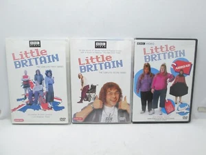 Little Britain Comedy Series Complete 1 & 2 and Abroad DVD Lot Bundle BBC - Picture 1 of 6