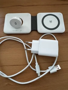 Apple MagSafe Duo Caricatore Magnetico Senza Fili - Bianco - Foto 1 di 6