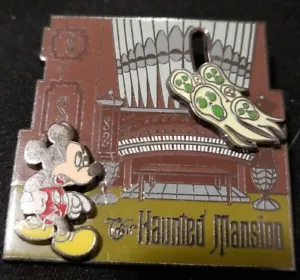 Prendedor Disney Mansión Embrujada Fantasmas Mickey Mouse Deslizadores Atracción 55702 - Imagen 1 de 2
