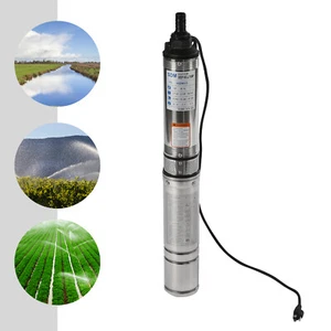 157ft Deep Well Submersible Pump Stainless Steel Water Pump 0.5HP 110V 16GPM 48m - Picture 1 of 9