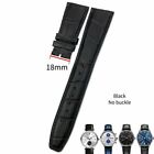 Leather Cowhide Watch Band Iwc Portugieser Porotfino Family Pilot's Watch Strap