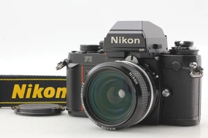 [MINT] Nikon F3 HP 35mm SLR Film Camera Body Nikkor 28mm f/3.5 Lens From JAPAN - Picture 1 of 21