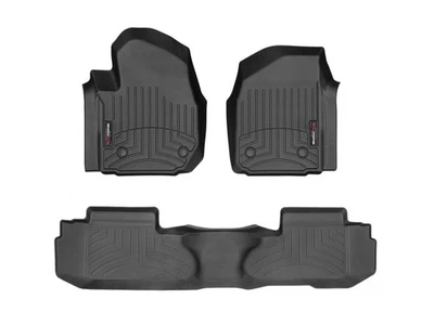 Alfombrillas WeatherTech personalizadas para auto/camión - 4415431V-4415422V - negras Foto 1 de 4