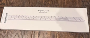 Klawiatura Apple Magic z Touch ID i numerycznym USB-C do modeli Mac, A3119 - Zdjęcie 1 z 4