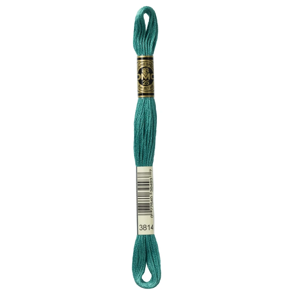 DMC 6-Strand Embroidery Cotton 8.7yd-Aquamarine - 12 Pack - Image 1 of 1