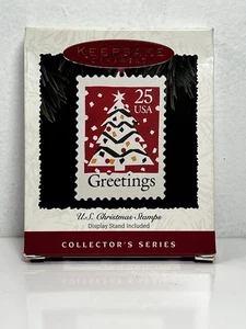 Sello adorno de Navidad nuevo en caja 1995 sello de Navidad de Estados Unidos - Imagen 1 de 2