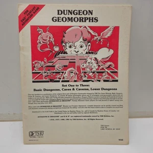 TSR D&D Dungeon Geomorphs Set 1-3 9048 Basic Dungeons & Caves Vintage - Bild 1 von 7