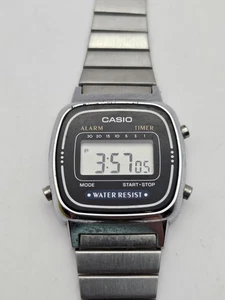 Casio Damen Digitaluhr Edelstahl LA670W Water Resistant Vintage - Bild 1 von 4
