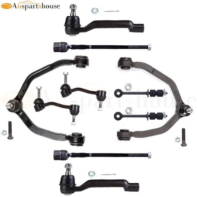 10pcs Front Rear Sway Bars Upper Control Arms Kit For 93-97 Mercury Cougar K8598 - Image 1 of 4